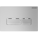Клавиша смыва хром матовый Grossman Pragma 700.K31.03.110.110/Германия