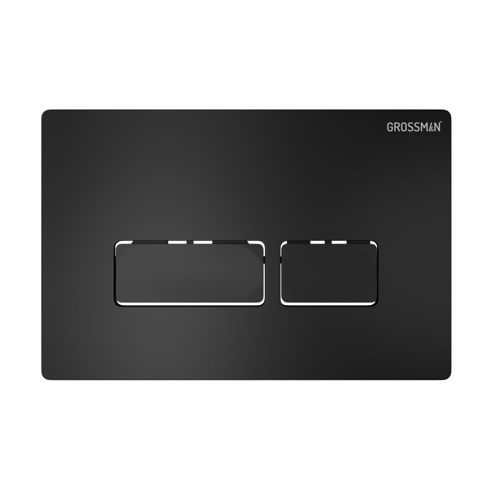 Клавиша смыва черный матовый Grossman Pragma 700.K31.03.210.210/Германия