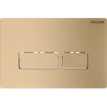 Комплект 2 в 1: инсталляция GROSSMAN 900.K31.01.000+клавиша смыва Pragma 700.K31.03.310.310 золотая матовая /Германия — изображение 9
