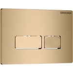Клавиша смыва золото матовый Grossman Pragma 700.K31.03.310.310 /Германия — изображение 2