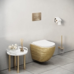 Клавиша смыва золото матовый Grossman Pragma 700.K31.03.310.310 /Германия — изображение 5