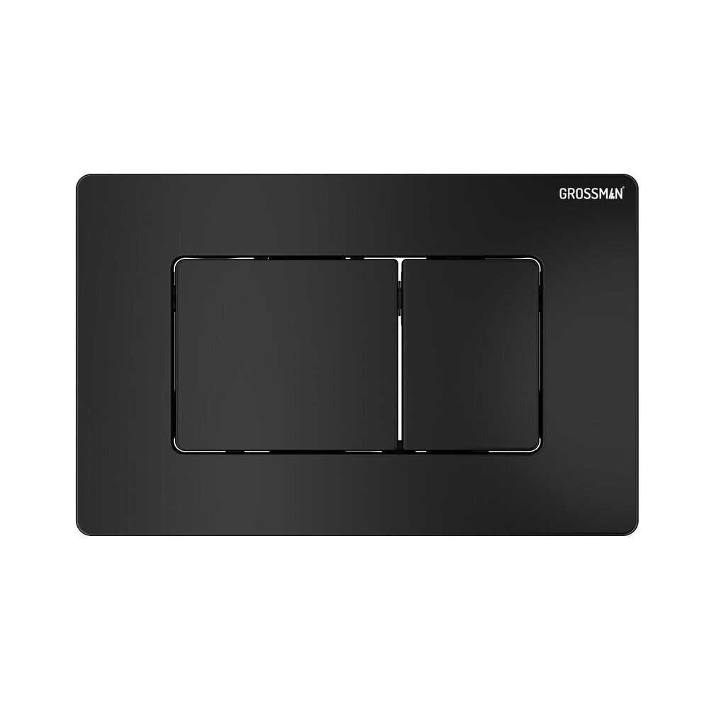 Клавиша смыва НЕРЖАВЕЮЩАЯ СТАЛЬ черный матовый  Grossman Classic 700.K31.04.21M.21M/Германия