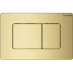 Клавиша смыва НЕРЖАВЕЮЩАЯ СТАЛЬ золото сатиновый Grossman Classic 700.K31.04.32M.32M/Германия