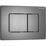 Клавиша смыва НЕРЖАВЕЮЩАЯ СТАЛЬ графит сатиновый Grossman Classic 700.K31.04.42M.42M/Германия — изображение 2