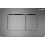 Клавиша смыва НЕРЖАВЕЮЩАЯ СТАЛЬ графит сатиновый Grossman Classic 700.K31.04.42M.42M/Германия