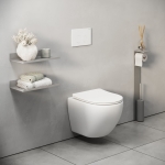 Клавиша смыва НЕРЖАВЕЮЩАЯ СТАЛЬ белый матовый Grossman Style 700.K31.05.01M.01M /Германия — изображение 5