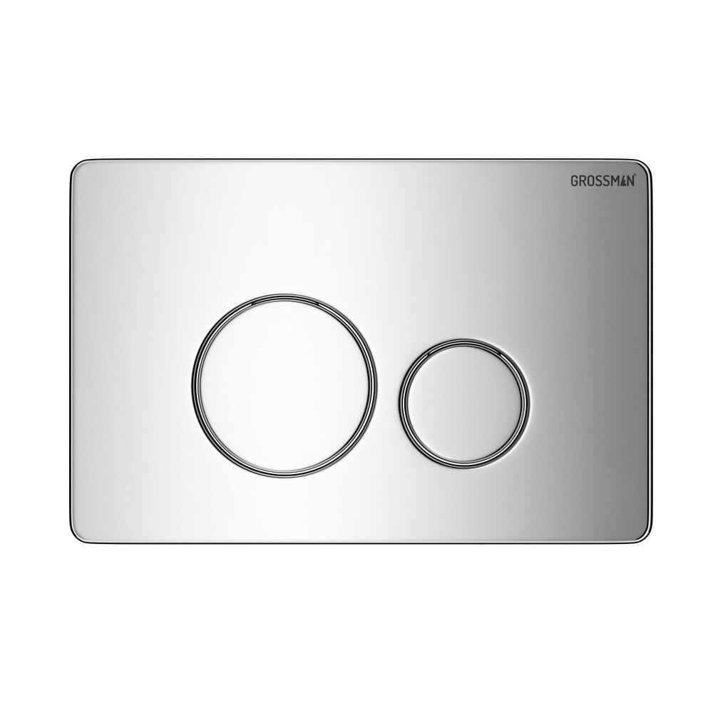 Клавиша смыва НЕРЖАВЕЮЩАЯ СТАЛЬ хром глянцевый Grossman Style 700.K31.05.10M.10M/Германия