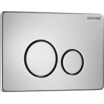 Клавиша смыва НЕРЖАВЕЮЩАЯ СТАЛЬ хром сатиновый Grossman Style 700.K31.05.12M.12M/Германия — изображение 2