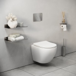 Клавиша смыва НЕРЖАВЕЮЩАЯ СТАЛЬ хром сатиновый Grossman Style 700.K31.05.12M.12M/Германия — изображение 5