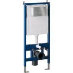 Комплект 2 в 1: инсталляция GROSSMAN 900.K31.01.000+клавиша смыва Style 700.K31.05.12M.12M хром сатиновый НЕРЖАВЕЙКА /Германия