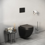 Клавиша смыва НЕРЖАВЕЮЩАЯ СТАЛЬ черный матовый Grossman Style 700.K31.05.21M.21M /Германия — изображение 5