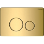 Клавиша смыва НЕРЖАВЕЮЩАЯ СТАЛЬ золото глянцевый Grossman Style 700.K31.05.30M.30M/Германия