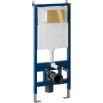 Комплект 2 в 1: инсталляция GROSSMAN 900.K31.01.000+клавиша смыва Style 700.K31.05.30M.30M золотая глянцевая НЕРЖАВЕЙКА /Германия