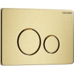 Клавиша смыва НЕРЖАВЕЮЩАЯ СТАЛЬ золото сатиновый Grossman Style 700.K31.05.32M.32M/Германия — изображение 2