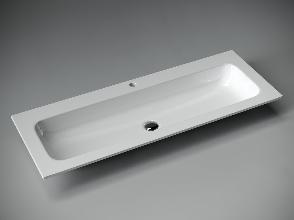 Умывальник 1210х457х137мм Grace CeramicaNova накладной прямоугольный CN7017/Италия