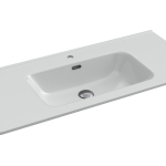 Обрамление для переливного отверcтия заглушка на перелив для раковины вороненая сталь CeramicaNova CN010GG/Италия — изображение 2