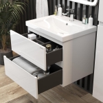 Тумба 60 см Эвада ПОДВЕСНАЯ с умывальником Миранда-60 — изображение 17