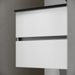 Тумба 120 см Urban ПОДВЕСНАЯ Sancos с умывальником CN7004MB — изображение 9