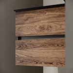 Тумба 120 см Urban ПОДВЕСНАЯ Sancos Дуб чарльстон с умывальником CN7004MB — изображение 9