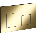 Кнопка смыва CERAMICANOVA Balance клавиша Square, цвет золото брашированное, арт. CN12-002BG/Италия — изображение 2