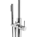 Смеситель для ванны напольный SC9009CH SANCOS Etna хром глянцевый/Италия — изображение 2