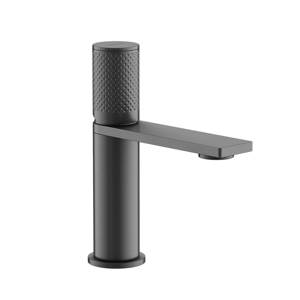 Смеситель для раковины SC9011GG SANCOS Nexus вороненая сталь/Италия