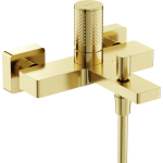 Cмеситель для ванны с душем SC9014BG SANCOS Nexus брашированное золото/Италия