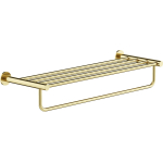 Полка для полотенец SC9028BG SANCOS Base брашированное золото/Италия