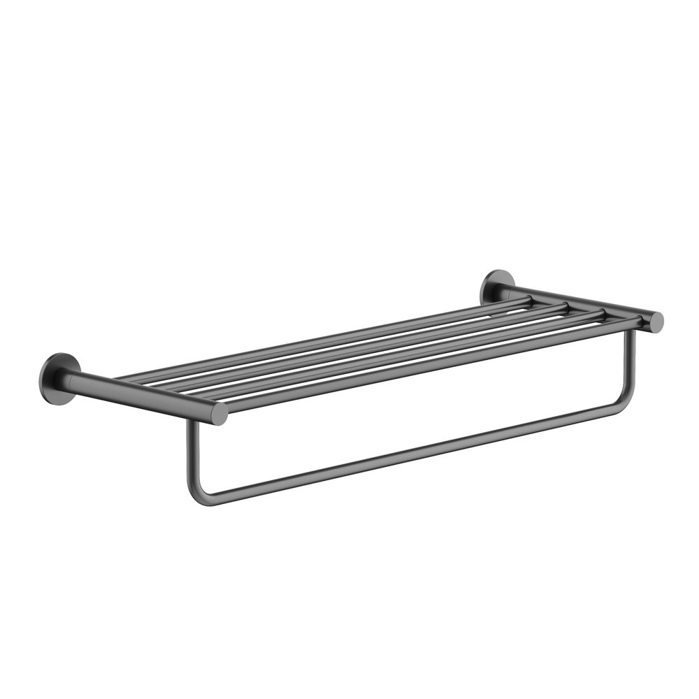 Полка для полотенец SC9028GG SANCOS Base вороненая сталь/Италия