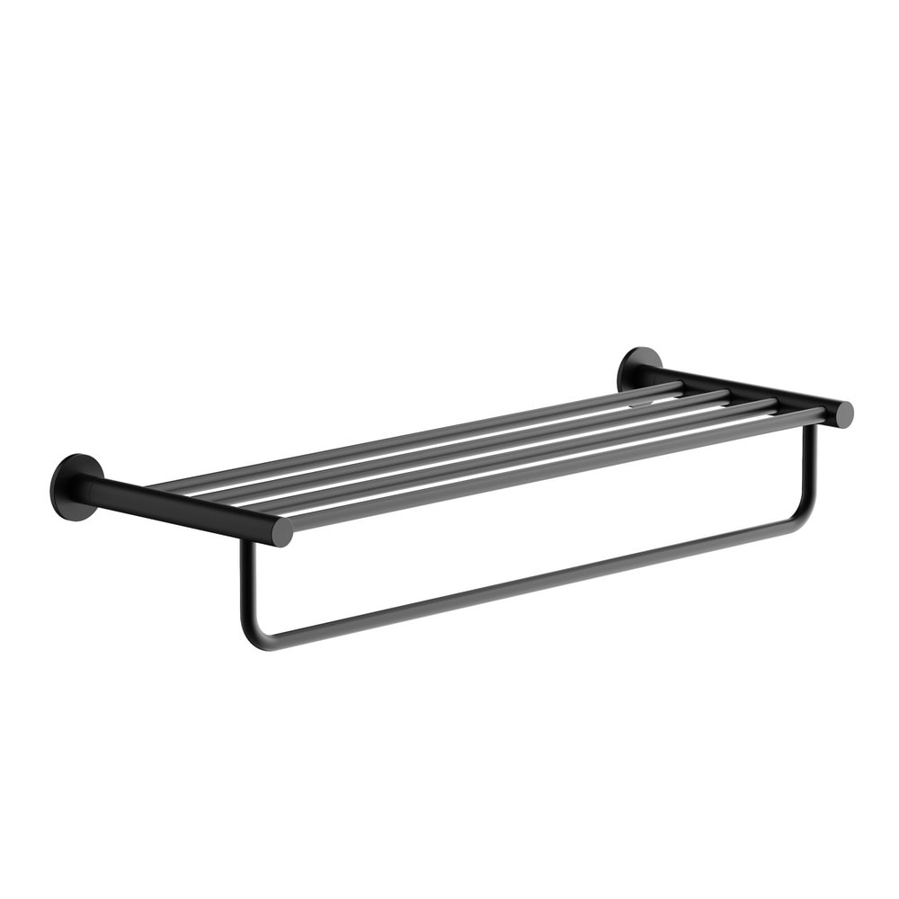 Полка для полотенец SC9028MB SANCOS Base черный матовый/Италия