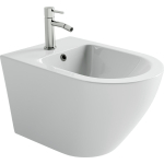Биде подвесное CeramicaNova Whirl CN11008 скрытый монтаж/Италия