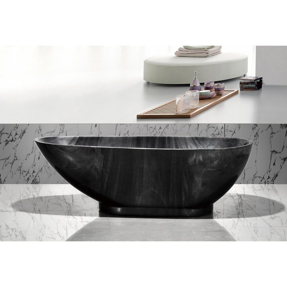 Ванна 180x85x58см Frank F181 Обсидиан/Германия