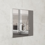 Клавиша смыва хром глянцевый Grossman Cosmo 800.Т1.02.100.100/Германия — изображение 2