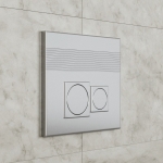 Клавиша смыва хром матовый Grossman Cosmo 800.Т1.02.110.110/Германия — изображение 2