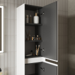 Пенал 35 см Cento SANCOS Белый глянец Подвесной — изображение 3