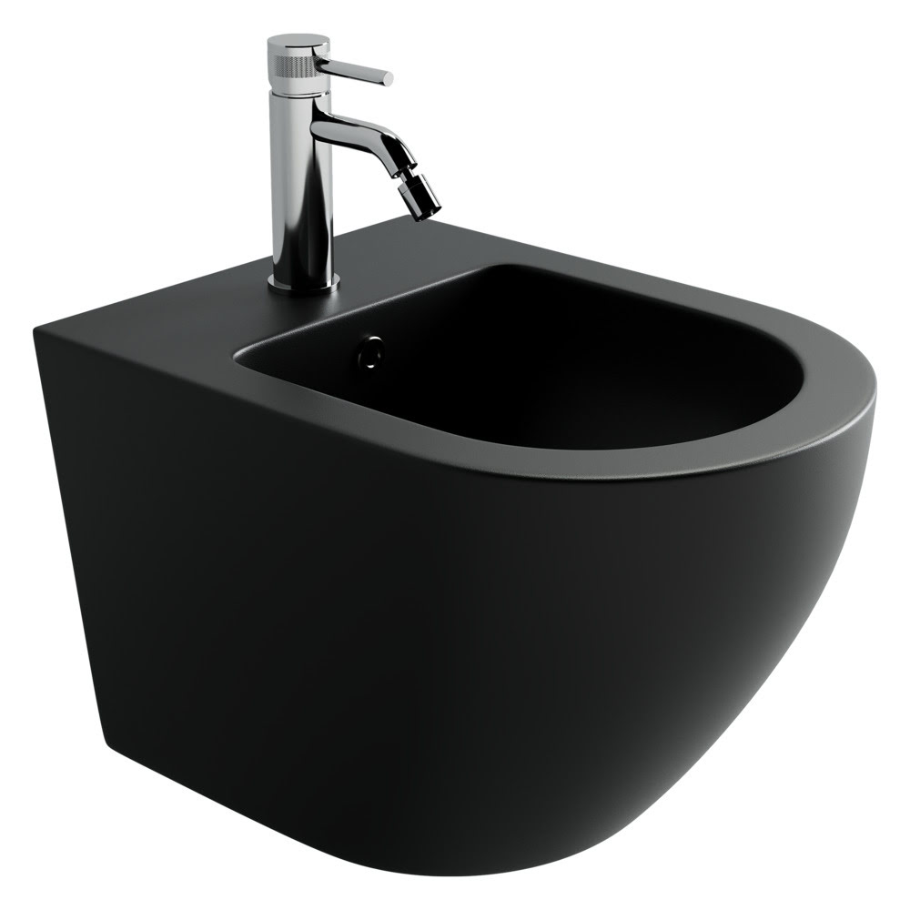 Биде подвесное CeramicaNova Uno CN11002MB/Италия