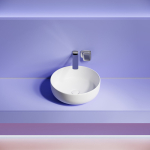 Раковина 375х375х140мм Taycan CeramicaNova накладная CN12003MW/Италия — изображение 3