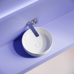 Раковина 375х375х140мм Taycan CeramicaNova накладная CN12003MW/Италия — изображение 4