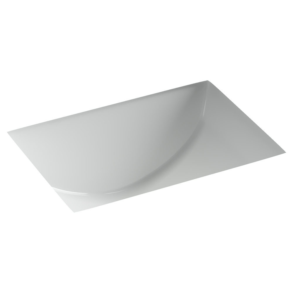 Умывальник 460х348х213мм Era CeramicaNova встраиваемый под столешницу прямоугольный CN15002/Италия