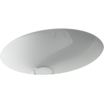 Умывальник 465х380х190мм Era CeramicaNova встраиваемый под столешницу овальный CN15005/Италия