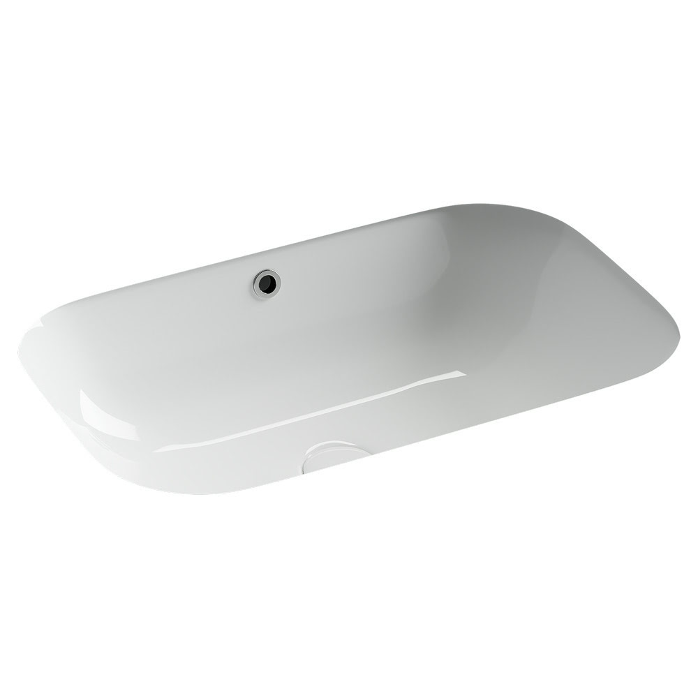 Умывальник 610х405х190мм Era CeramicaNova встраиваемый под столешницу прямоугольный CN15007/Италия