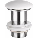 Донный клапан БЕЗ ПЕРЕЛИВА МАТОВЫЙ CeramicaNova CN2000MW Белый/Италия