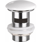 Донный клапан С ПЕРЕЛИВОМ CeramicaNova CN2000x Белый/Италия