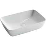 Умывальник 580х380х145мм чаша Form CeramicaNova накладная прямоугольная CN2003/Италия — изображение 6