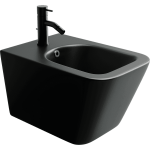 Биде подвесное ЧЕРНОЕ МАТОВОЕ CeramicaNova Metric CN3008MB/Италия