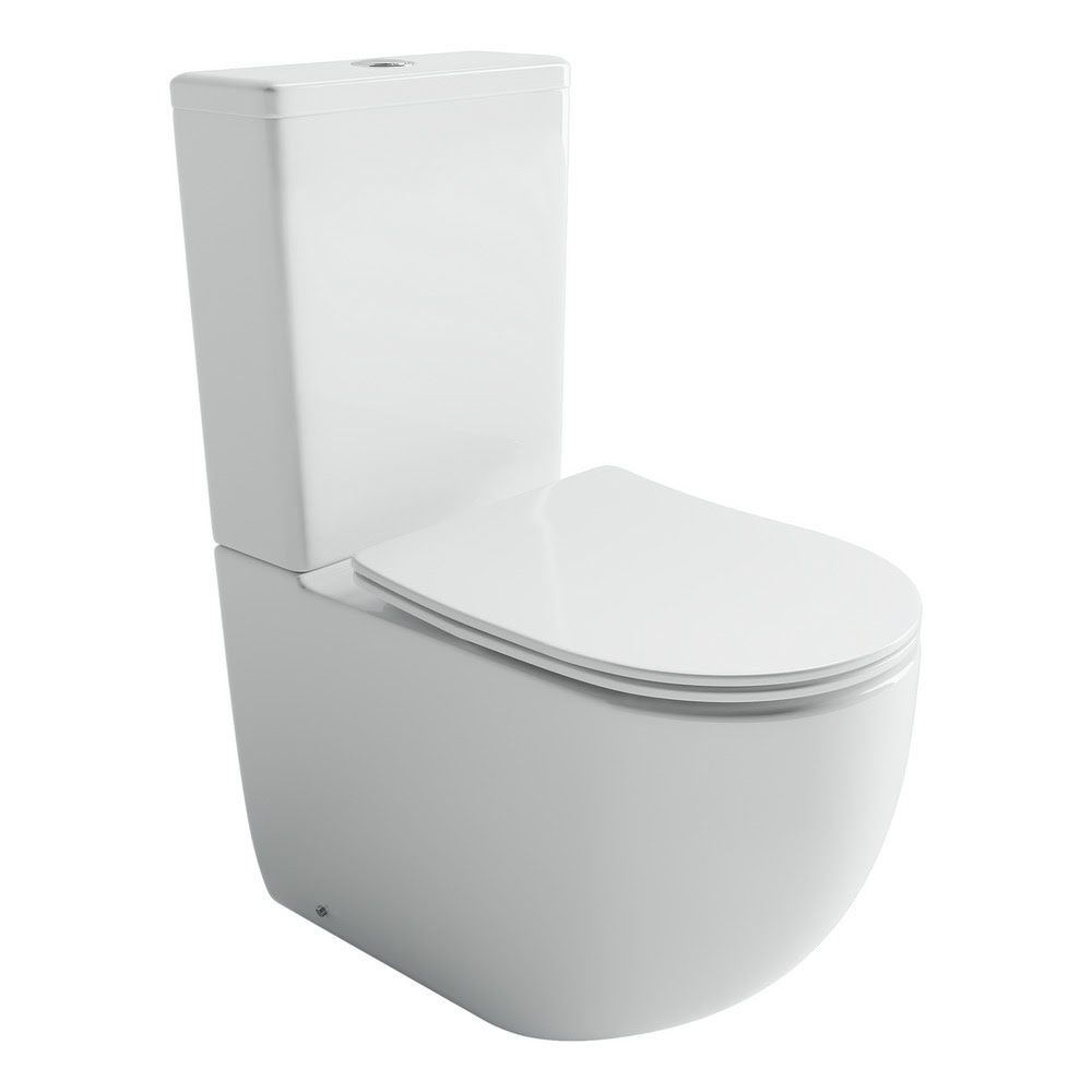 Унитаз ТОРНАДО безободковый напольный CeramicaNova Metropol Rimless CN4001T/Италия