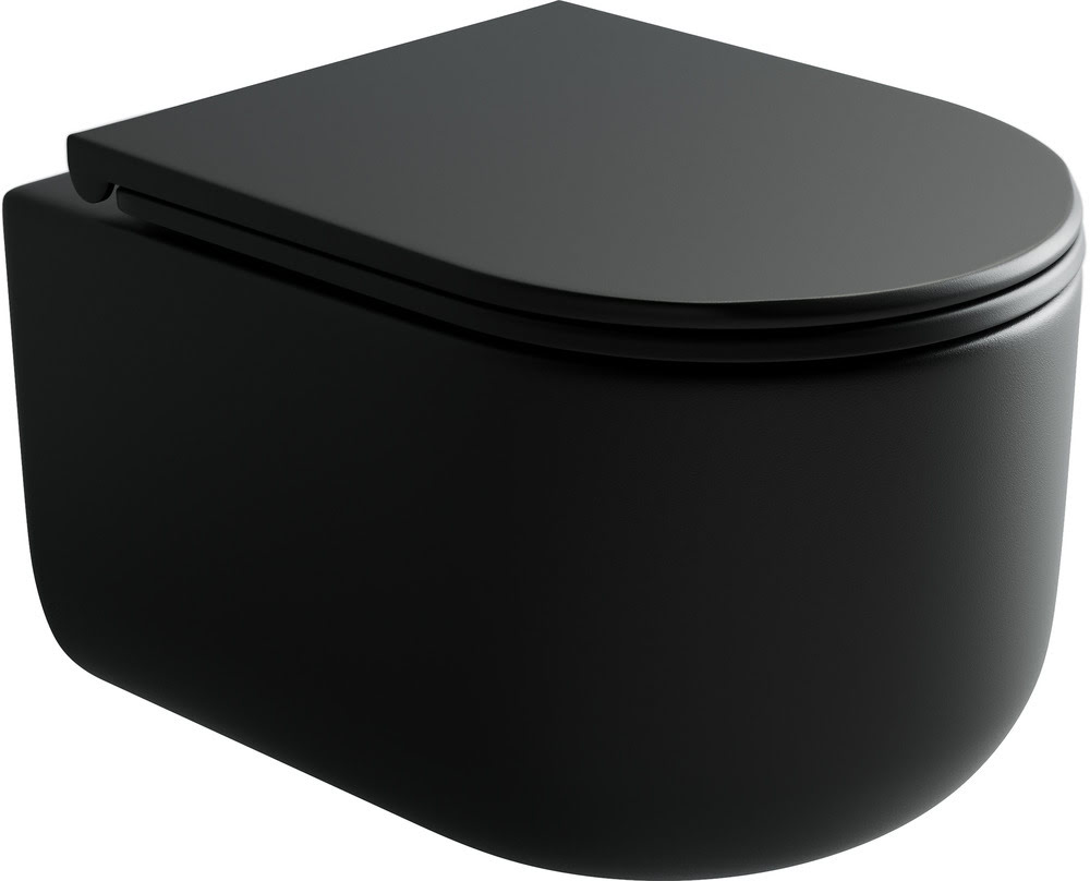 Подвесной унитаз CeramicaNova Ulma CN4006MB/Италия