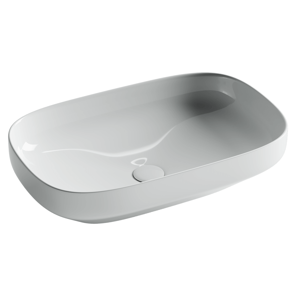 Умывальник 600х380х150мм чаша Element CeramicaNova накладная прямоугольная CN5030/Италия