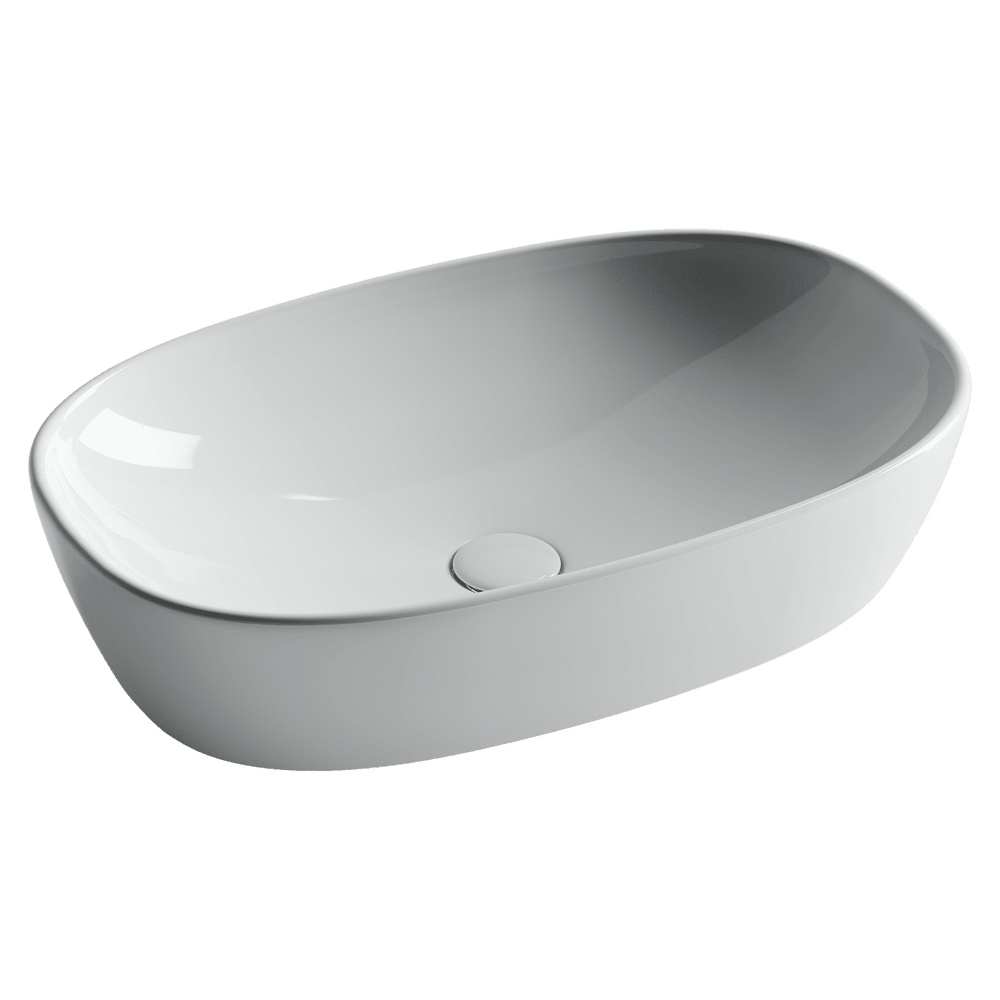 Умывальник 600х380х140мм чаша Element CeramicaNova накладная овальная CN5039/Италия