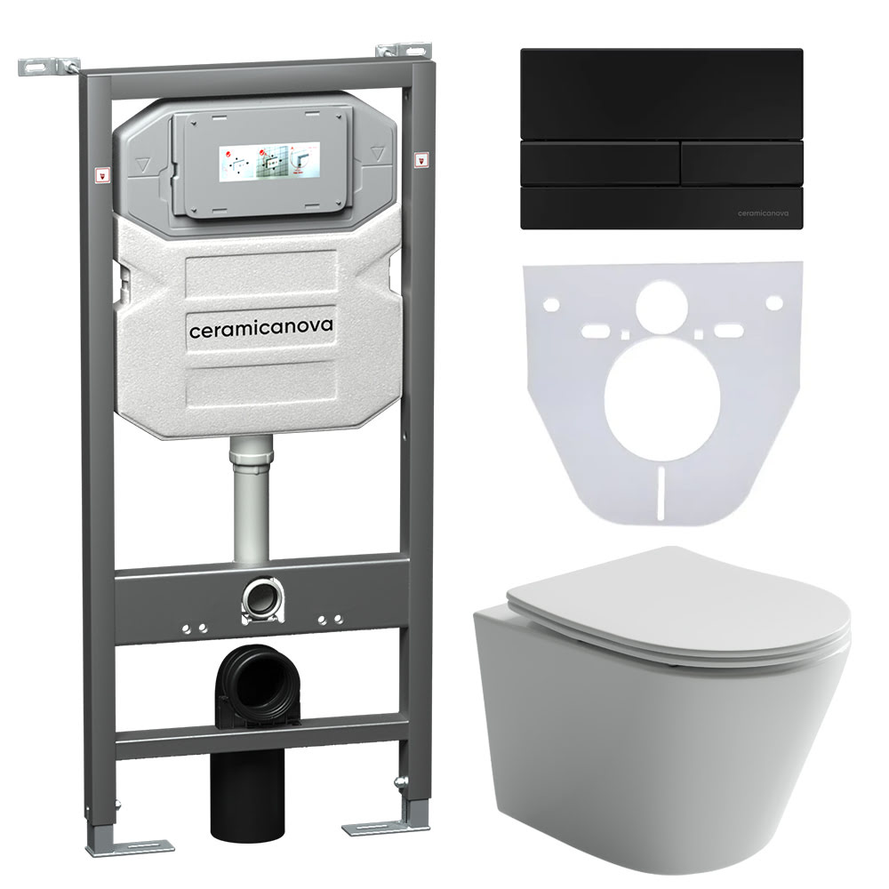 Комплект Сет 4 в 1 CeramicaNova Baleriaca CN6000_1002B_1000/Италия
